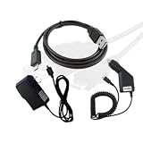 Skque Premium Micro usb Wall + CAR Chargers with Micro USB Cable for Blackberry Playbook Tablet