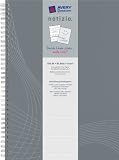 Produkt-Bild: Avery Dennison Zweckform 7012 Notizbuch A4 Spiralgebunden liniert 80 Blatt