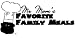 Books : Mr. Moms Favorite Family Meals