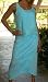 LONG SKIRT SET LIGHT TOURQUOISE