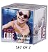 Lucite desktop cube photo frame for 6 photos sold in 2's - 3.5x3.5