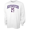 Northwestern Wildcats White Bare Essentials Long Sleeve T-shirt