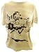 Mickey Mouse Mens T-Shirt - Classic Collection Galloping Gaucho on Gray