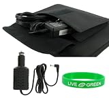 Acer Aspire One AOD250-1151 10.1-Inch Netbook Cube Carrying Case with 12v Car Charger - Black