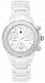 Michele Tahitian Ceramic White Diamond Ladies Watch MWW12A000001
