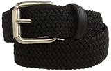 Levis Boys 8-20 Braided Elastic Web Belt,Black,Small