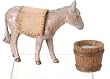 Fontanini 7.5" Mary's Donkey 3-Piece Christmas Nativity Set #52805