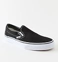Vans Black Slip On Sneaker