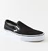 Vans Black Slip On Sneaker - Black X 12