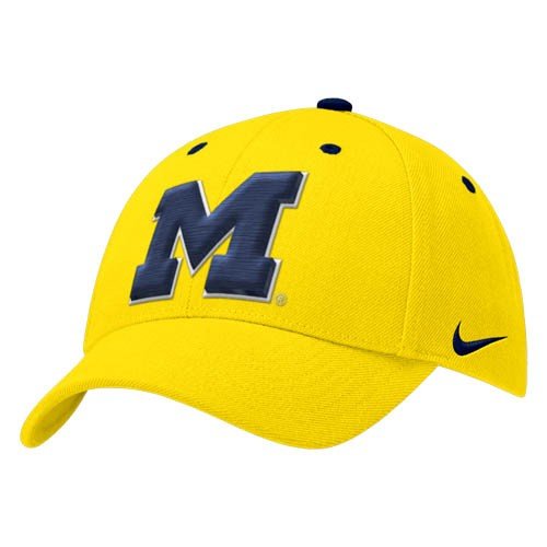 Nike Michigan Wolverines Yellow Wool Classic Hat