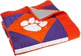 NCAA Clemson Tigers Patchwork Quilt