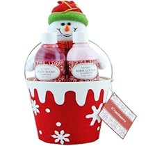 Bain D'Esprit Christmas Spa Gift Set with Snowman