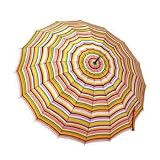 TOTES brella walker 16K 16本骨傘 OG/PK stripe 22023