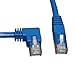 Tripp Lite Cat6 Gigabit Molded Patch Cable (RJ45 Left Angle M to RJ45 M) Blue, 5-ft.(N204-005-BL-LA)