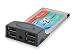Syba Sd-pcb-4u Nec Chipset Usb 2.0 4x Ports Pcmcia Card Bus Kit With Usb Power Cable