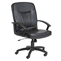 Executive Mid-Back Chair - PurSoft Black