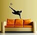 Large-Easy Instant Decoration Wall Sticker Wall Mural Sport boy Girl adault Room Decal SPS276 Soccer Player