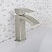 VIGO Satro 7'' H Single Handle Single-Hole Bathroom Faucet in Brushed Nickel-VG01015BN