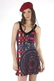 SMASH WEAR - Robe tunique fluide boule ballon boho rose PATRITA - Femme