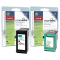 HP 350XL / HP 351XL Noir / Couleur - 2 Cartouches d'encre Compatibles pour Photosmart C4480 C4580 C4380 C4280 C5280 C4585 C4200 C4472 C4500 C4385 C5200 C4400 C4485 C4270 C4340 C4599 D5360 D5280 C4524 C4424 C4345 C4285 C4440 C4450 C4473 C4273 C4283 C4240 C4250 C5283 C5288 C5240 C5250 C5275 C4383 C4488 C4593 D5345 C4470 C4324 C4384 C4575 C4588 C4300 C4435 C4486 C5270 C5273 C5290 C5293 C4583 C4483 C5580 C4540 C4570 C4475 D5300 C4550 C4598 C4388 C4225 C4494 C4573 D5355 & Plus - XL - Avec Puce