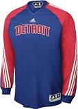 adidas Detroit Pistons 2009 On-Court Long Sleeve Shooting Shirt