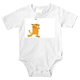 Baby clothes with golfer, cat, pet, animal, golfing, cartoon