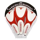 University of Texas Longhorns 3 Pack Zippered (UT) Golf Club Headcovers