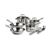 T Fal Performance Stainless Steel Copper Bottom Cookware, 10 Piece Set 41r3G0kQDNL. AA75 T Fal Performance Stainless Steel Copper Bottom Cookware, 10 Piece Set