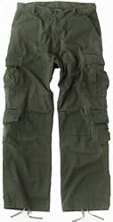 Olive Drab Vintage Paratrooper Fatigues