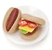 Miniature Hot Dog/Hamburger Plate