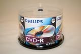 Philips 16x DVD-R Media - 4.7GB - 50 Pack