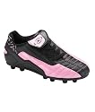 Xara Futura Youth Soccer Shoes - Black/Pink