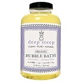 Deep Steep Organic Bubble Bath Lavender Chamomile -- 17 fl oz