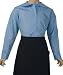 French Toast Long Sleeve Peter Pan Blouse With Lace Trim Collar
