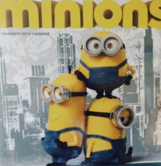 2016 Minions Calendar