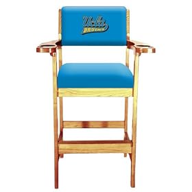 UCLA Bruins Single Spectator Chair - Cherry Finish