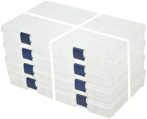 4 Pack Plano 2-3700 Prolatch Stowaway Tackle Box Storage Fishing Bait Utility