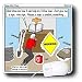 Rich Diesslins Funny Theology Cartoons - Gutierrez - Signs of the Times - Mouse Pads