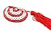 Sequin Pasties For Womens Lingerie Breast Petal Pasty Adhesive Reusable with Tassel