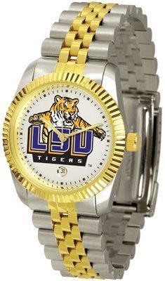 Louisiana State Fightin' Tigers (LSU) Suntime Mens Executive Watch - NCAA College Athletics