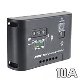 Kingmys 10A Solar Panel Charge Controller Light Regulator 12V/24V Auto switch 10 Amp with PWM Type
