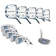 Affinity Crossfire 3/8 Combo (Ladies Right-Handed, All Graphite, Woods, Mid And Long  Iron Hybrid, 7 Thru Sand Wedge Irons, Putter, Cart Bag, Headcovers