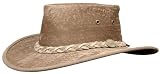 Kangaroo Leather Outback Hat Waterproof & Packable