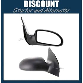 MIRROR Right RH (Passenger) for FORD Focus (2002-2007), Manual Remote, 2002 2003 2004 2005 2006 2007 02 03 04 05 06 07
