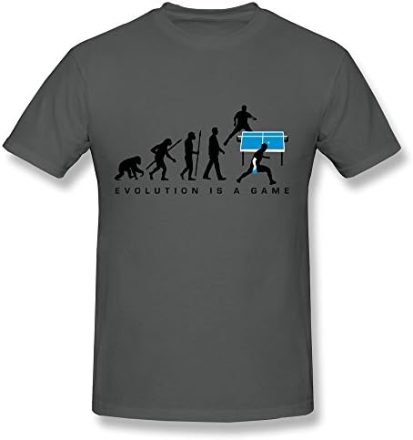 PCY Men's Table Tennis Evolution T-shirts M DeepHeather