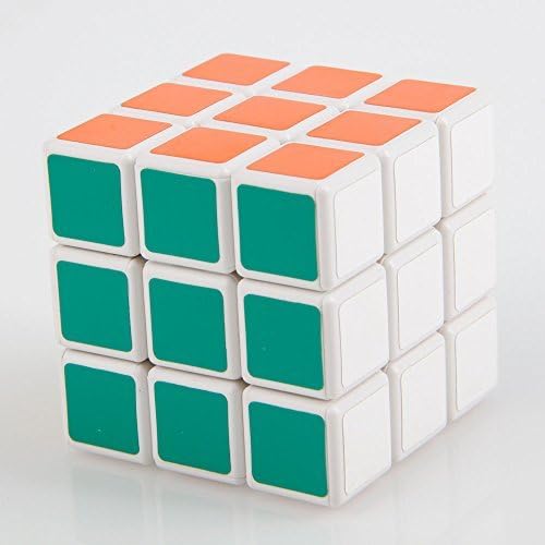 2 Pack Shengshou 3x3x3 Square Magic Puzzle Cube White