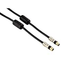 Hama Antennen-Kabel Koax-Stecker -Koax-Kupplung, 4-fach geschirmt, 1,5 m