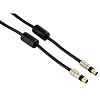 Hama Antennen-Kabel Koax-Stecker -Koax-Kupplung, 4-fach geschirmt, 1,5 m