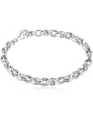 Zina Sterling Silver Silken Link Bracelet, 7.5"