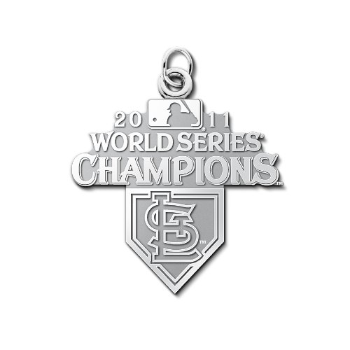 MLB St. Louis Cardinals 2011 World Series Championship Sterling Silver Charm by LogoArt®